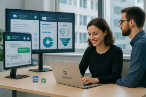 gestão de atendimento