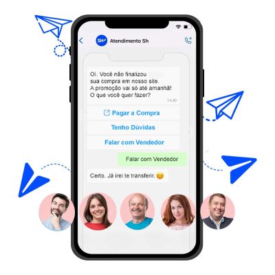 Disparar mensagens em massa​